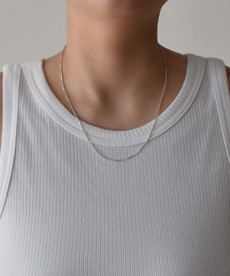 necklace-a02078　SV925 Venetian Chain Necklace