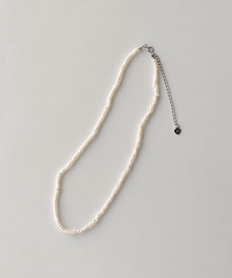 necklace-a02121　SV925 Minimum Baroque Pearl Necklace