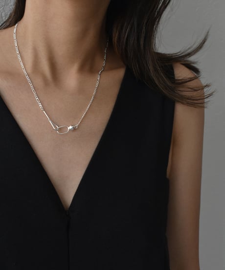 necklace-a02102　 SV925 Hook design Necklace