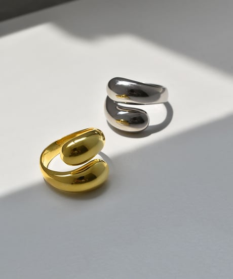 ring-a02151　SV925 Wide Coiling Ring