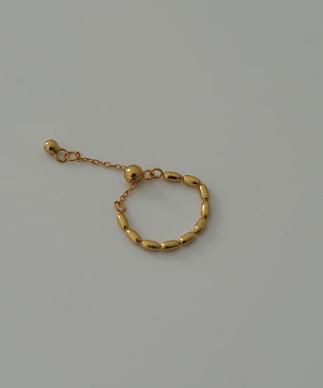 ring-a02203　SV925 Granular Chain Ring