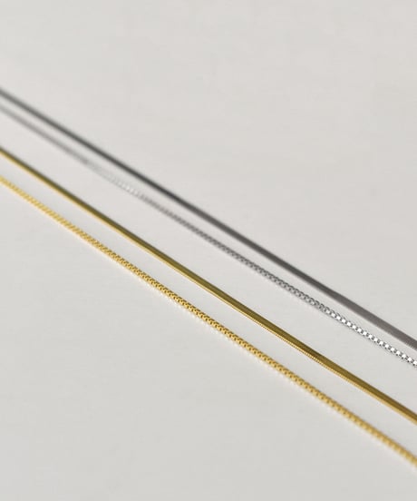 necklace-a02113　SV925 Mix Chain Necklace
