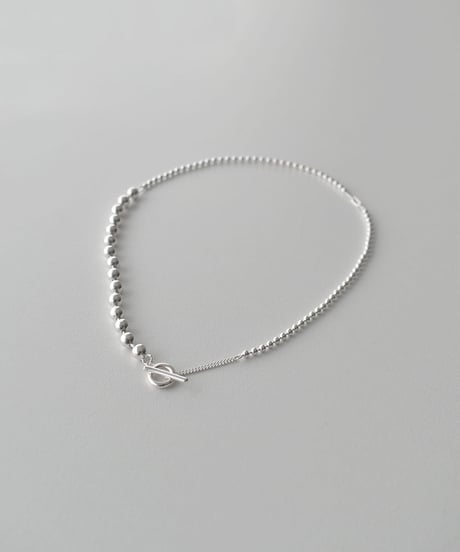 necklace-a02013　SV925 Mantel Choker Necklace