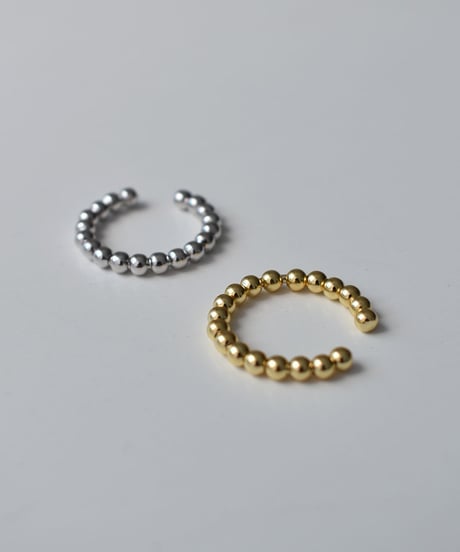 ring-a02082　SV925 Ball Chain Open Ring
