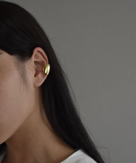 earcuff-a02026　SV925 Simple Long Earcuff