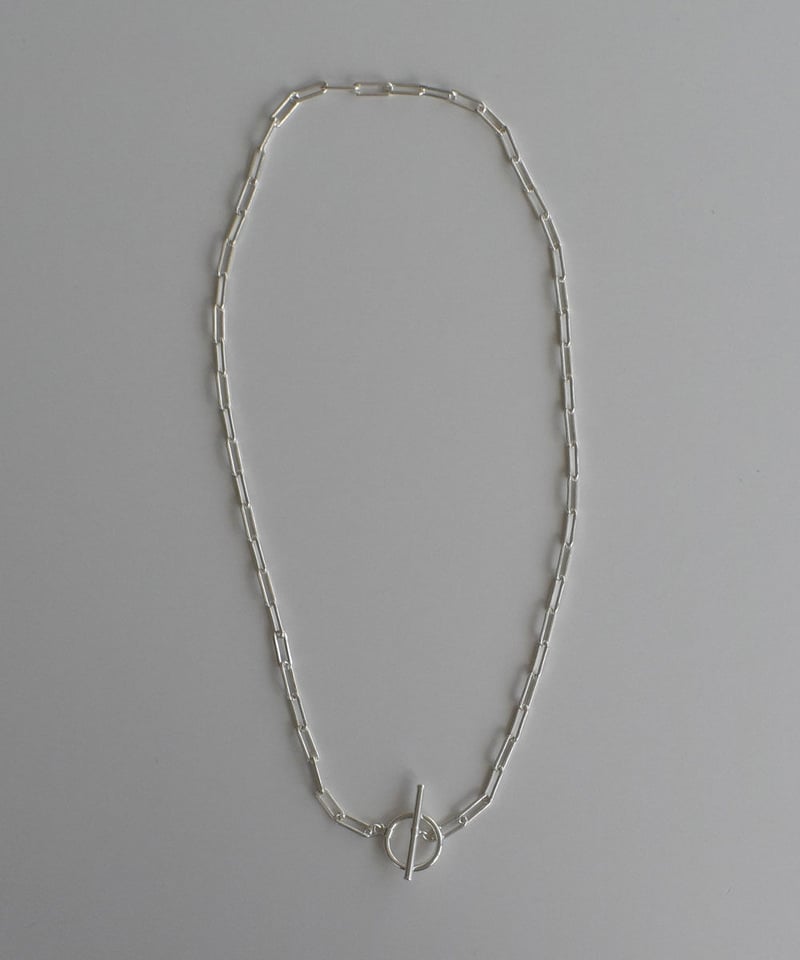 アクセサリー CHAIN MANTEl NECKLACE necklace-a02070 SV925 Square Chain Mantel Neckl