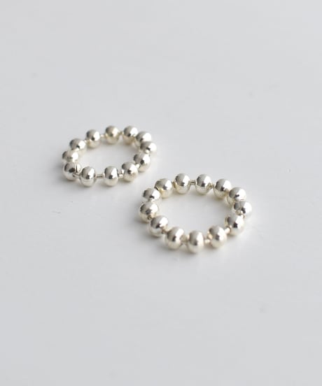 ring-a02115　SV925 Ball Chain Ring 3mm