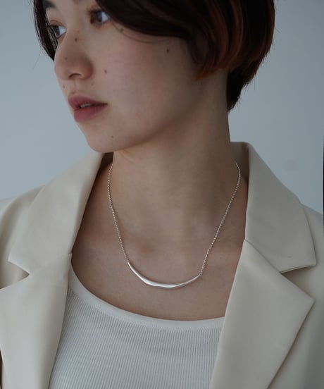 necklace-a02131　SV925  Curve Necklace