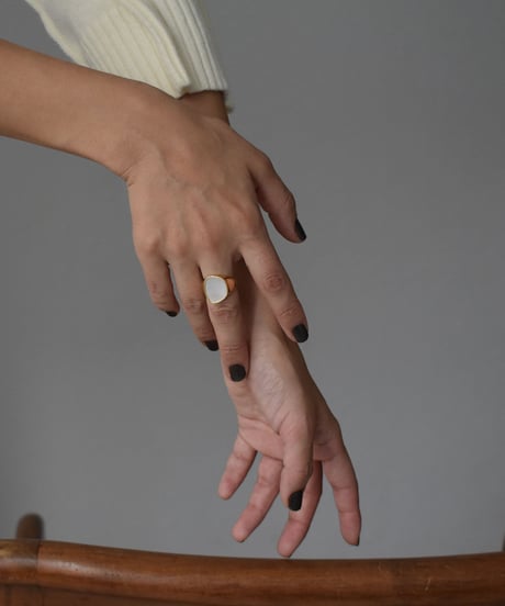 ring-a02088　 SV925 Shellish Ring