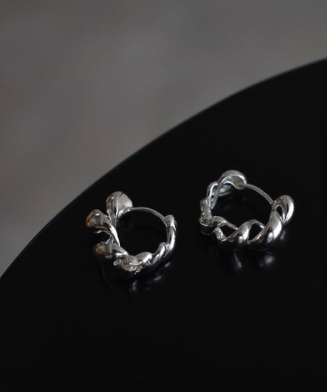 pierce-a02078　SV925 Screw Hoop Pierce
