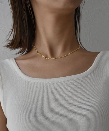 necklace-a02107　 SV925 Combination Chain Necklace