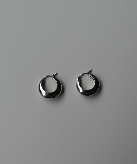 pierce-a02052　SV925 Round Hoop Pierce