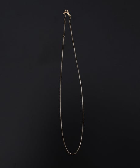 necklace-a02059　K18 Ball Chain Necklace