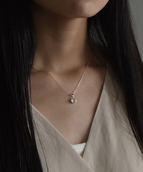 necklace-a02075　SV925 Natural Stone Necklace