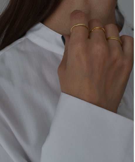 ring-a02126　SV925 Three Design Set Ring