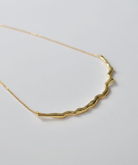 necklace-a02082　SV925 Wave Necklace