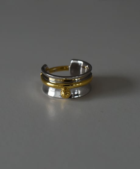 ring-a02059　SV925 Center Line Point Ring