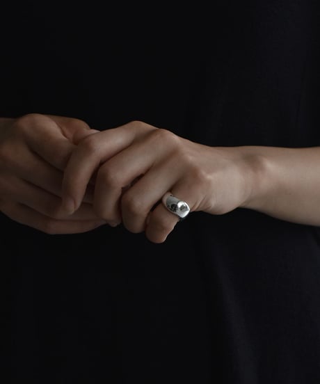 ring-a03001　SV925 coating 2way Pinky Ring