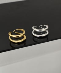 ring-a02176　SV925  Two Line Ring