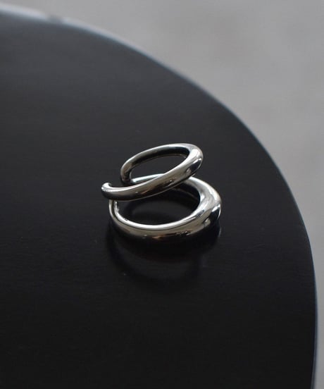ring-a02113　SV925 Double Hoop Ring