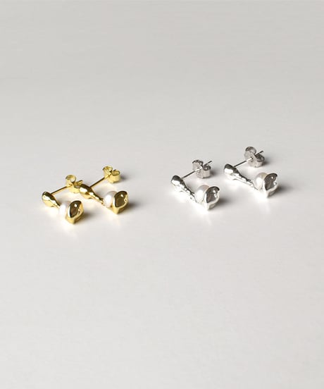 pierce-a02094　SV925 Droop Pearl Pierce