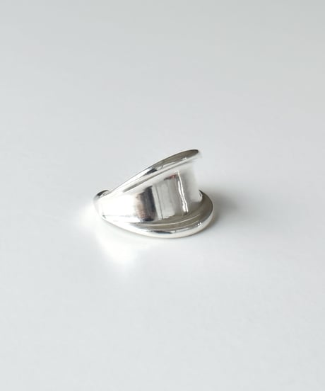ring-a02141　SV925 Curved Wide Ring