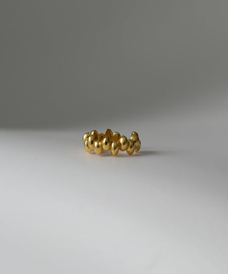 earcuff-a02034　SV925 Bumpy Earcuff
