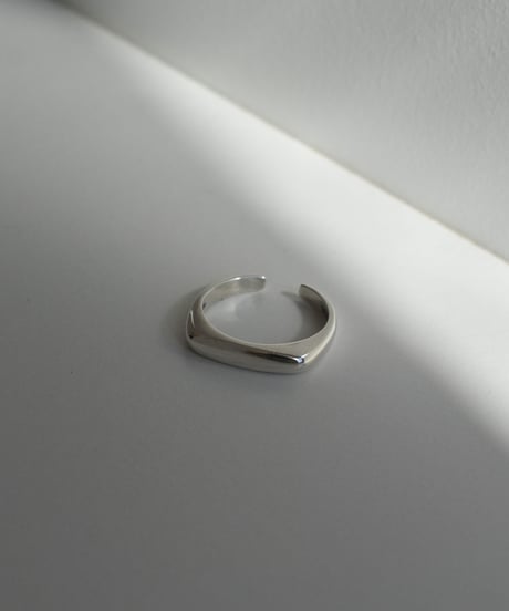 ring-a02080　SV925 Lenient Square Ring