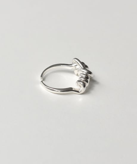 ring-a02153　SV925 Mix Coil Ring