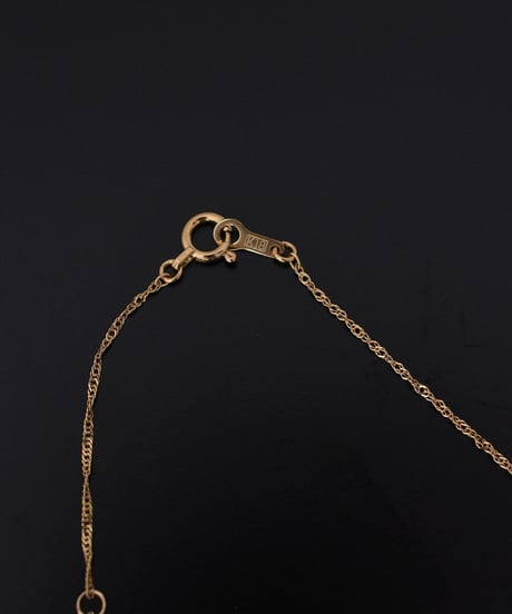 necklace-a02126　K18 Screw Chain Necklace