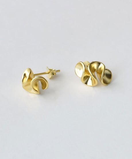 pierce-a02099 　SV925 Wave Motif Pierce