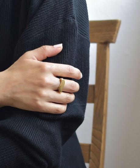 ring-a02144　SV925  Volume Curve Ring