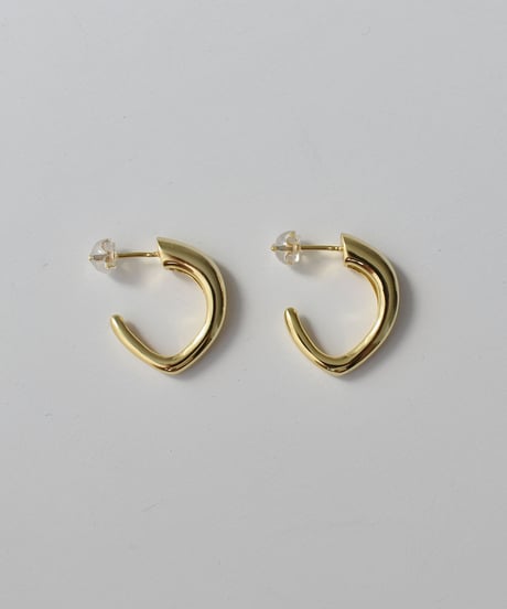 pierce-a02083　SV925 Curve Hoop pierce