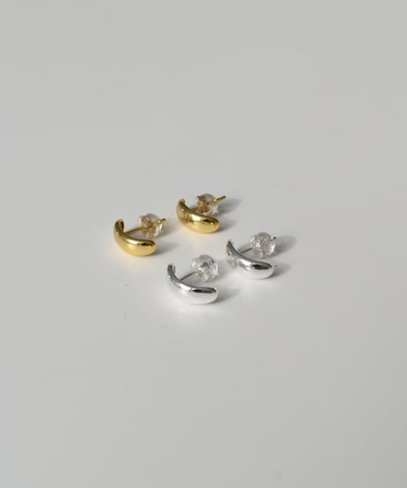 pierce-a02152　SV925  Bean Curve Pierce