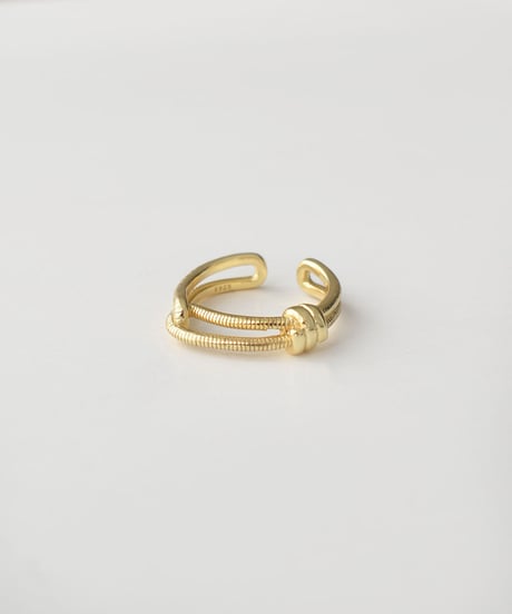 ring-a02123 　SV925 Double Knot Ring