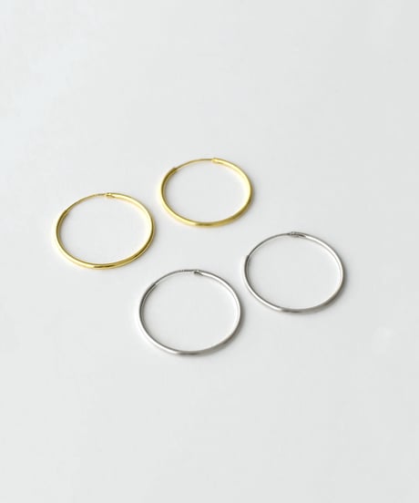 pierce-a02085　SV925 30mm Hoop Pierce