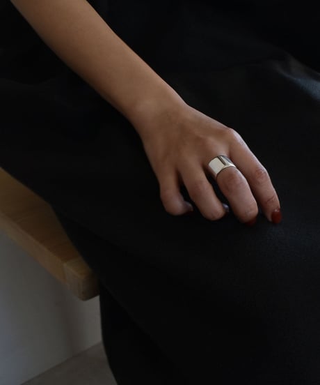 ring-a02037　SV925 Wide Plate Ring