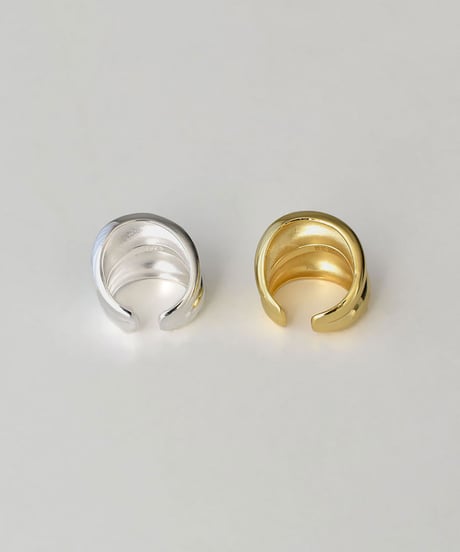 ring-a02163　SV925 Round Volume Ring