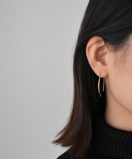pierce-a02089　SV925 Pale Hook Pierce
