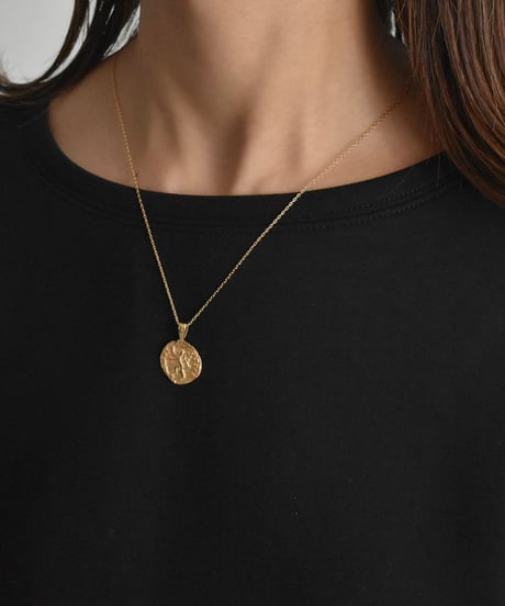 necklace-a02065　SV925 Phantom Coin Necklace