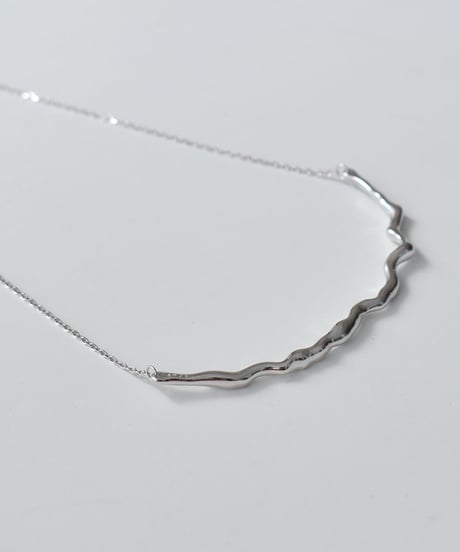 necklace-a02082　SV925 Wave Necklace