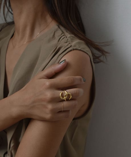 ring-a02132　SV925 Cross Design Ring