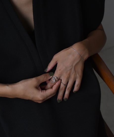 ring-a02132　SV925 Cross Design Ring