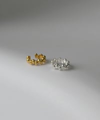 earcuff-a02034　SV925 Bumpy Earcuff