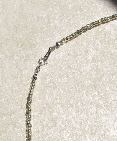 necklace-a02105　Three Cut Long Necklace