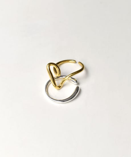 ring-a02158　SV925 Complex Design 2set Ring