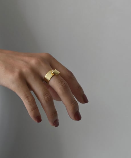 ring-a02130　SV925 Volume Crease Ring