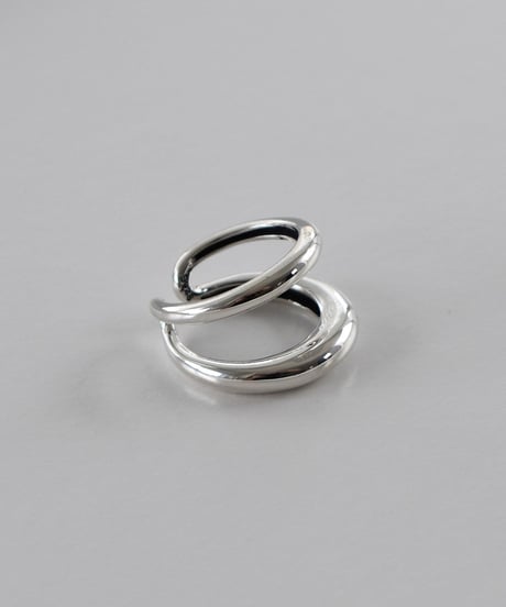 ring-a02113　SV925 Double Hoop Ring