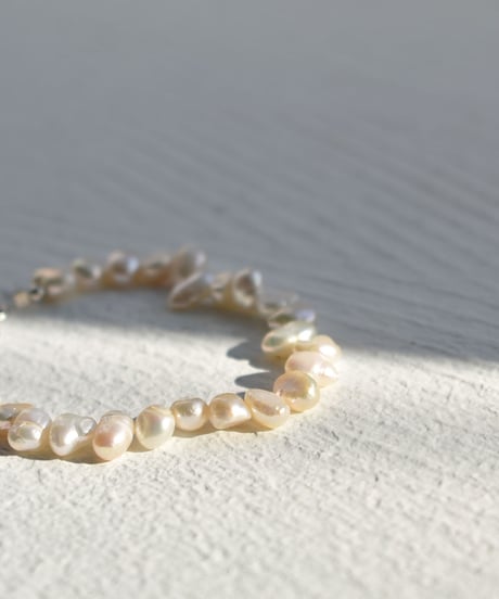 brace-a02041　SV925 Random Pearl Brace