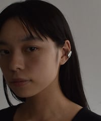 earcuff-a02026　SV925 Simple Long Earcuff